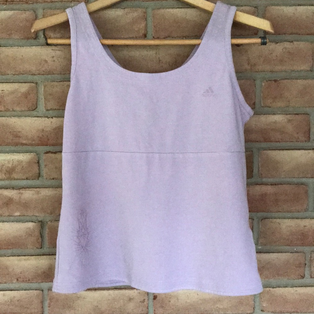 Adidas size M lavender, tank top